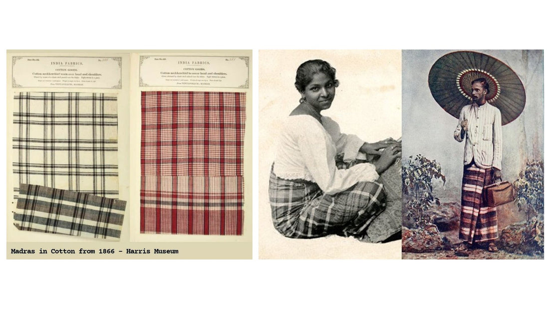 Indian Artisanal Fabrics & Techniques: Madras Checks