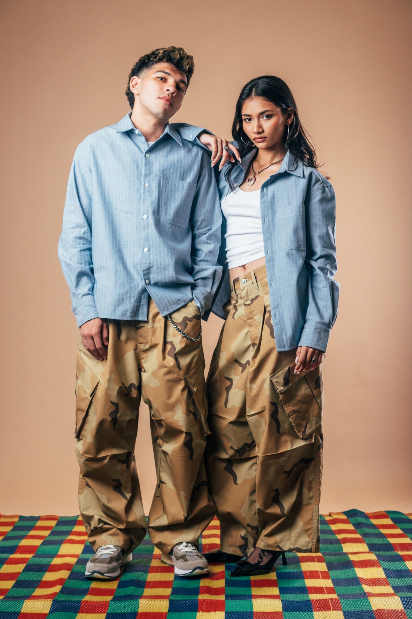 Sunday Morning Shirt 'Light Herringbone Denim'