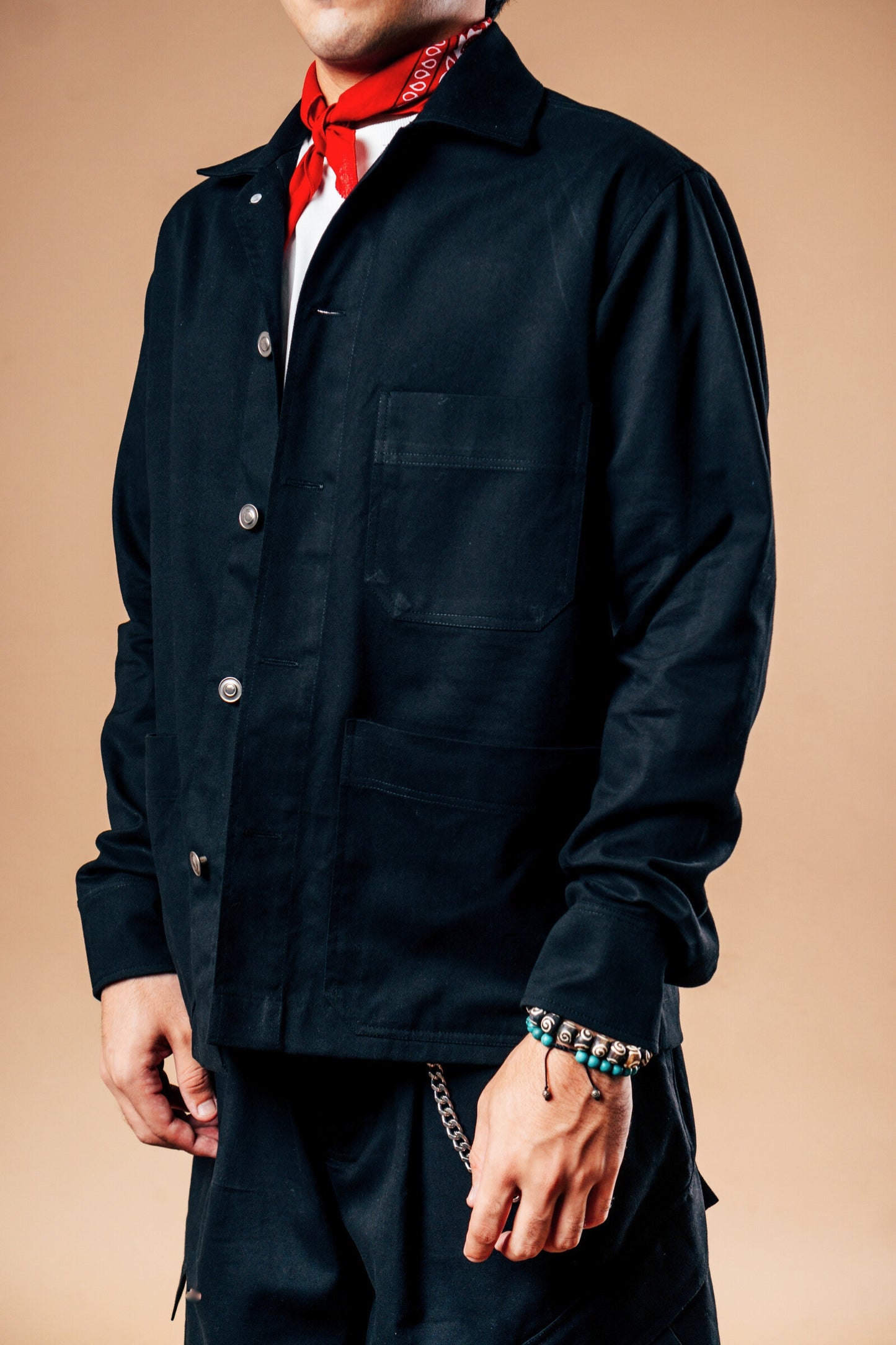 Abhinandan Chore Coat 'Black'