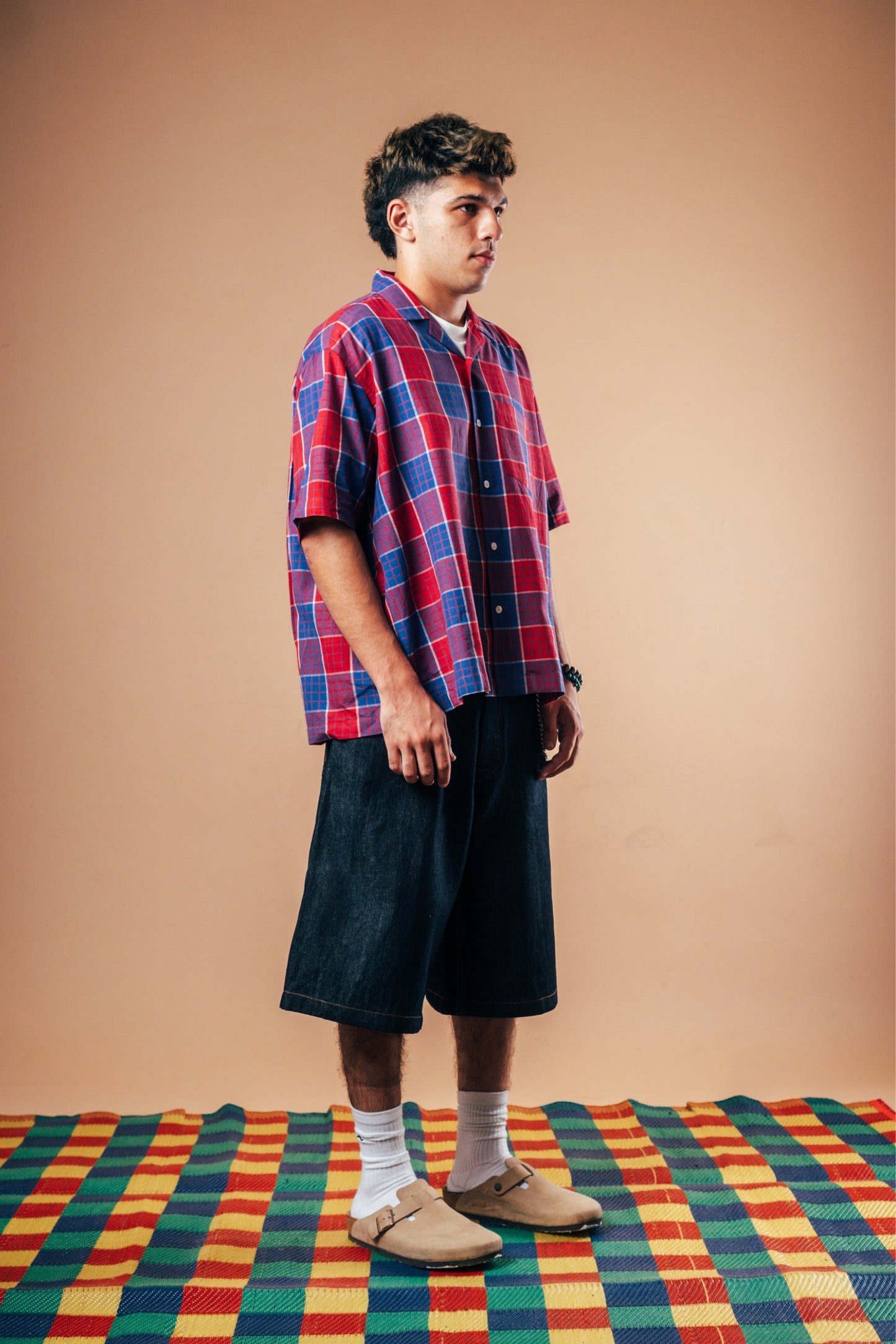I'm A Star Jorts 'Raw Indigo'