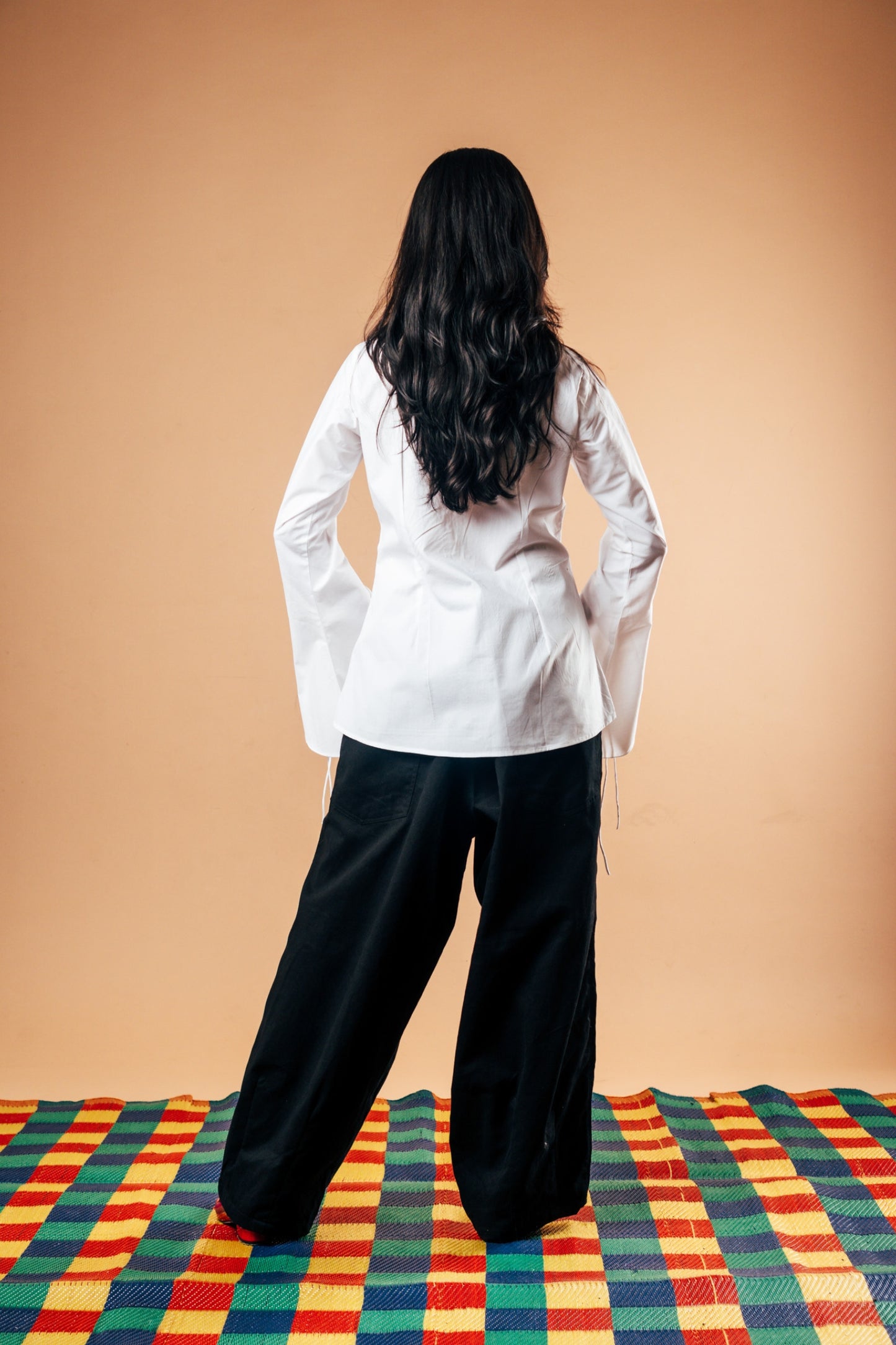 Chèrie Front Tie Top 'Snow White'