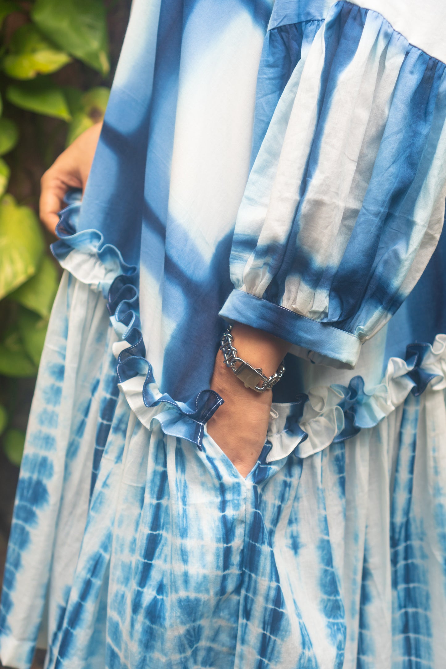 Orchid Dress 'Sapphire Tiedye'
