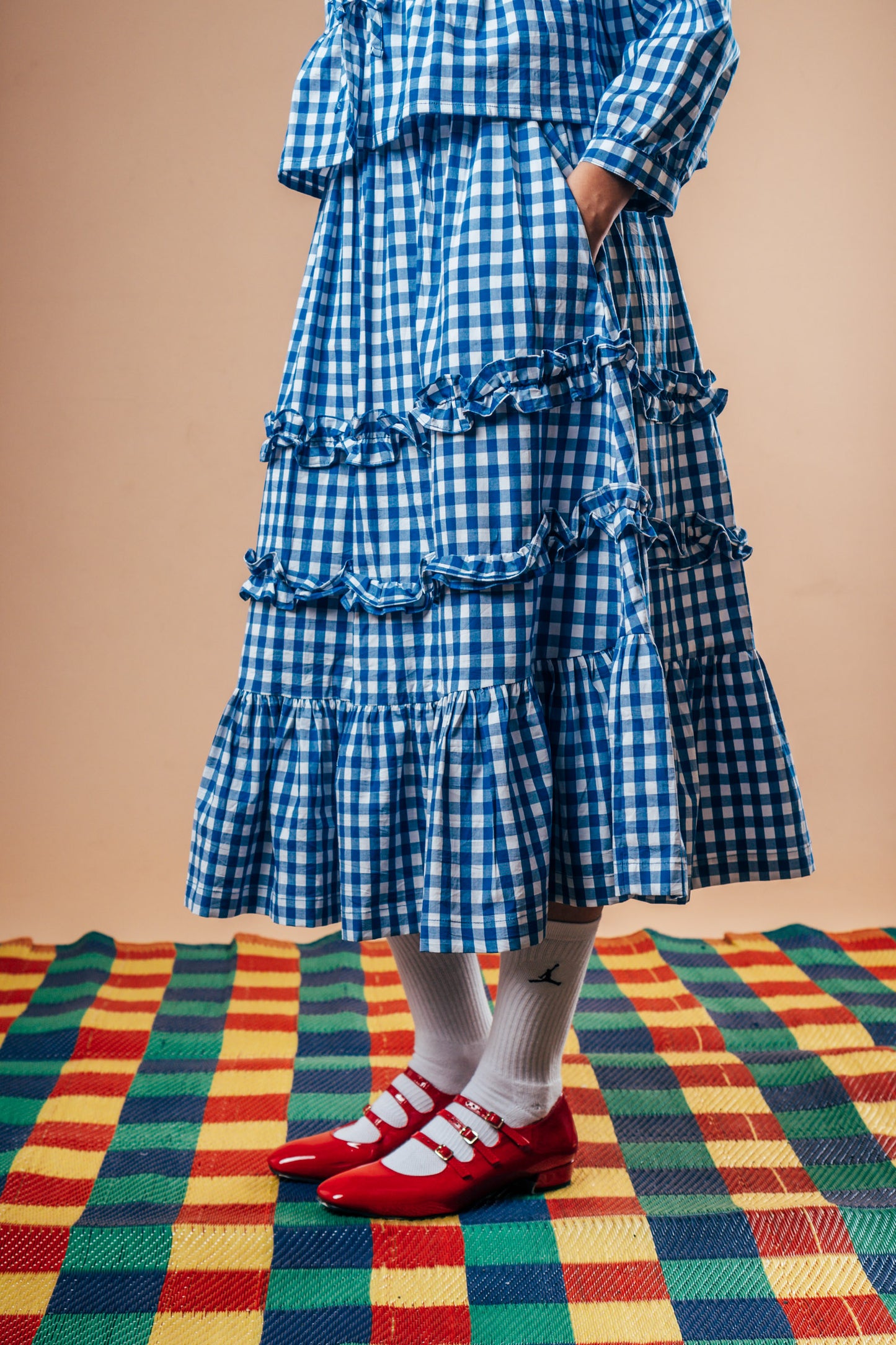 Ruffle Skirt 'Royal Blue'