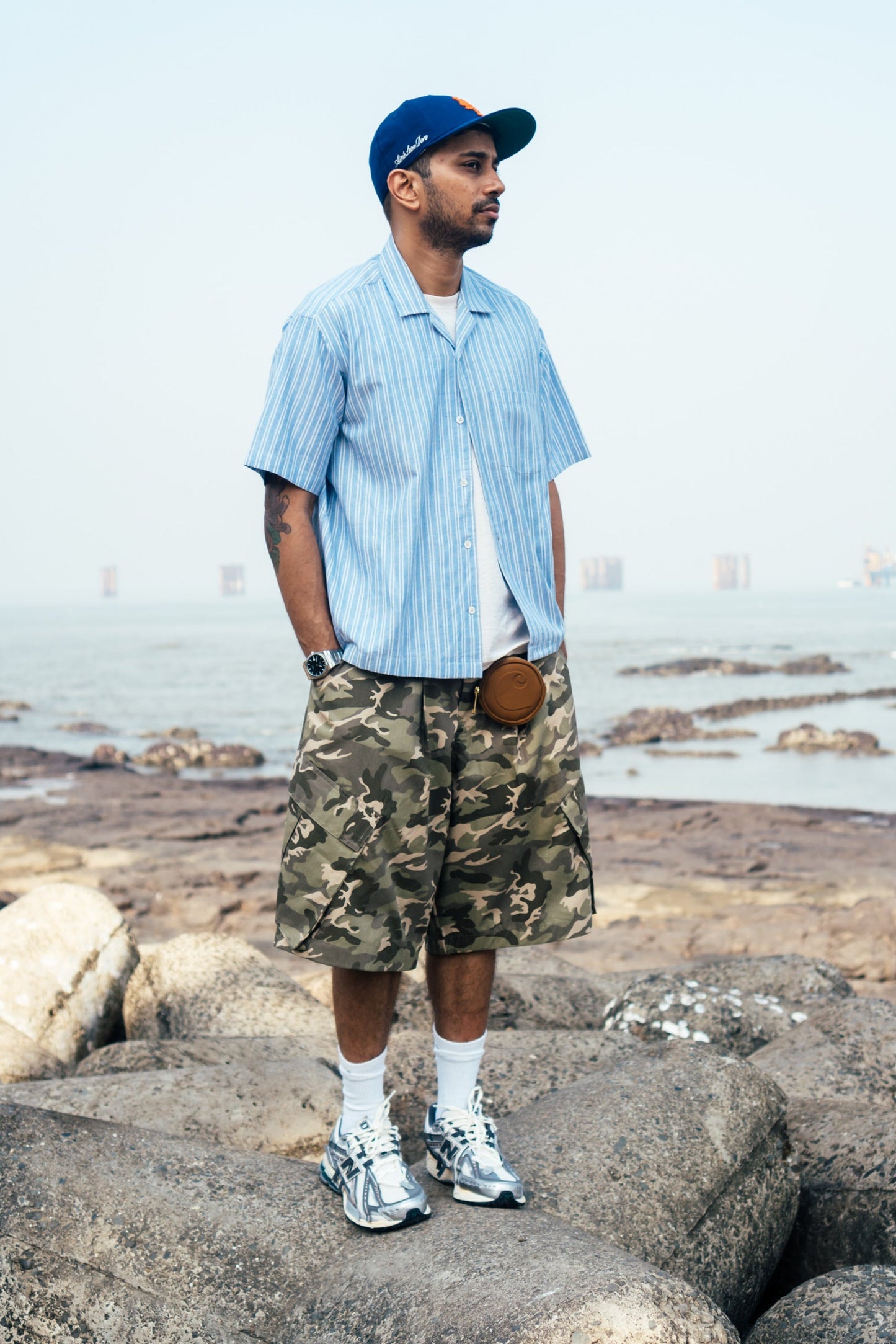 Balloon Cargo Shorts 'Woodland Camo'