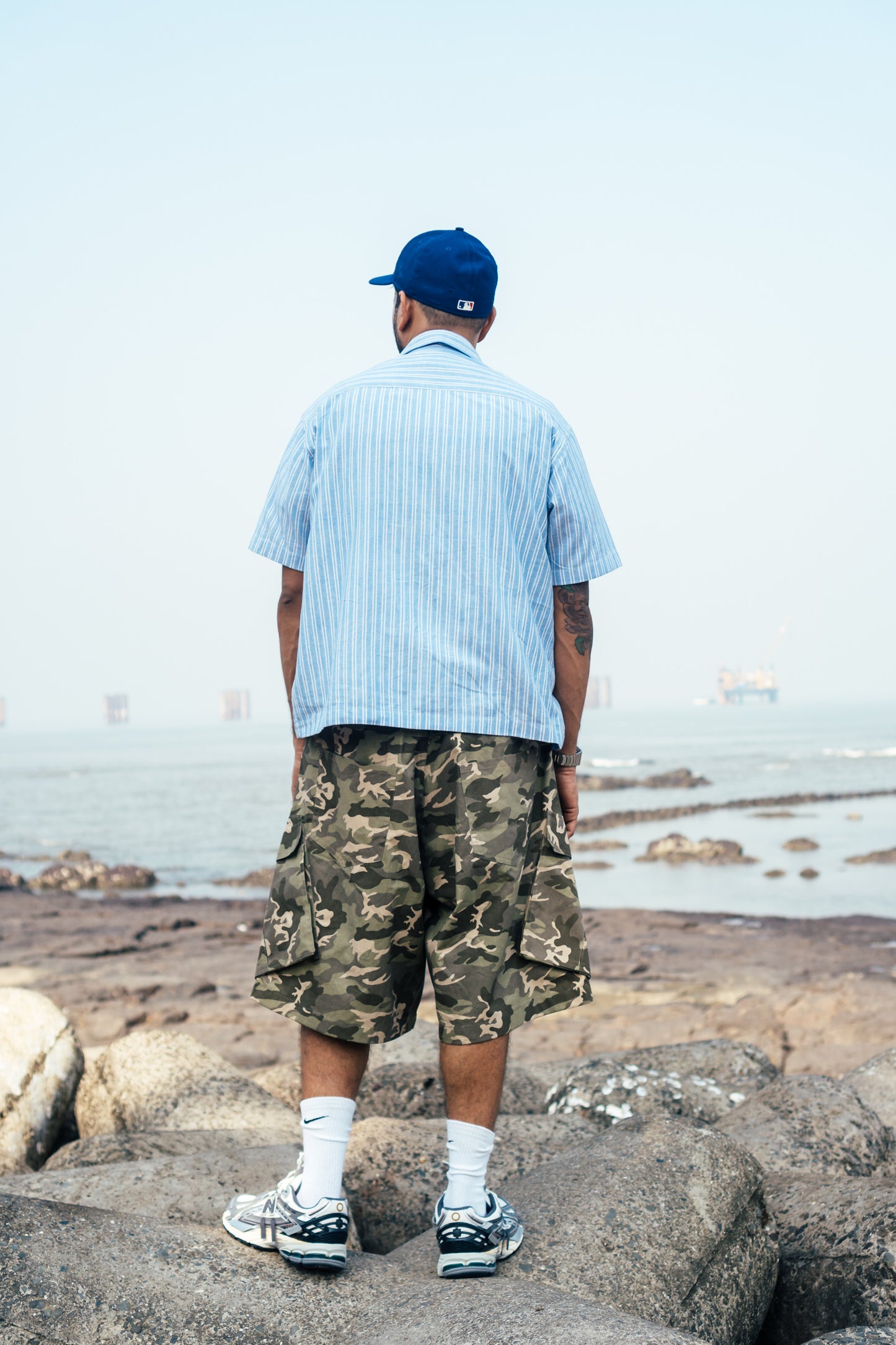 Balloon Cargo Shorts 'Woodland Camo'