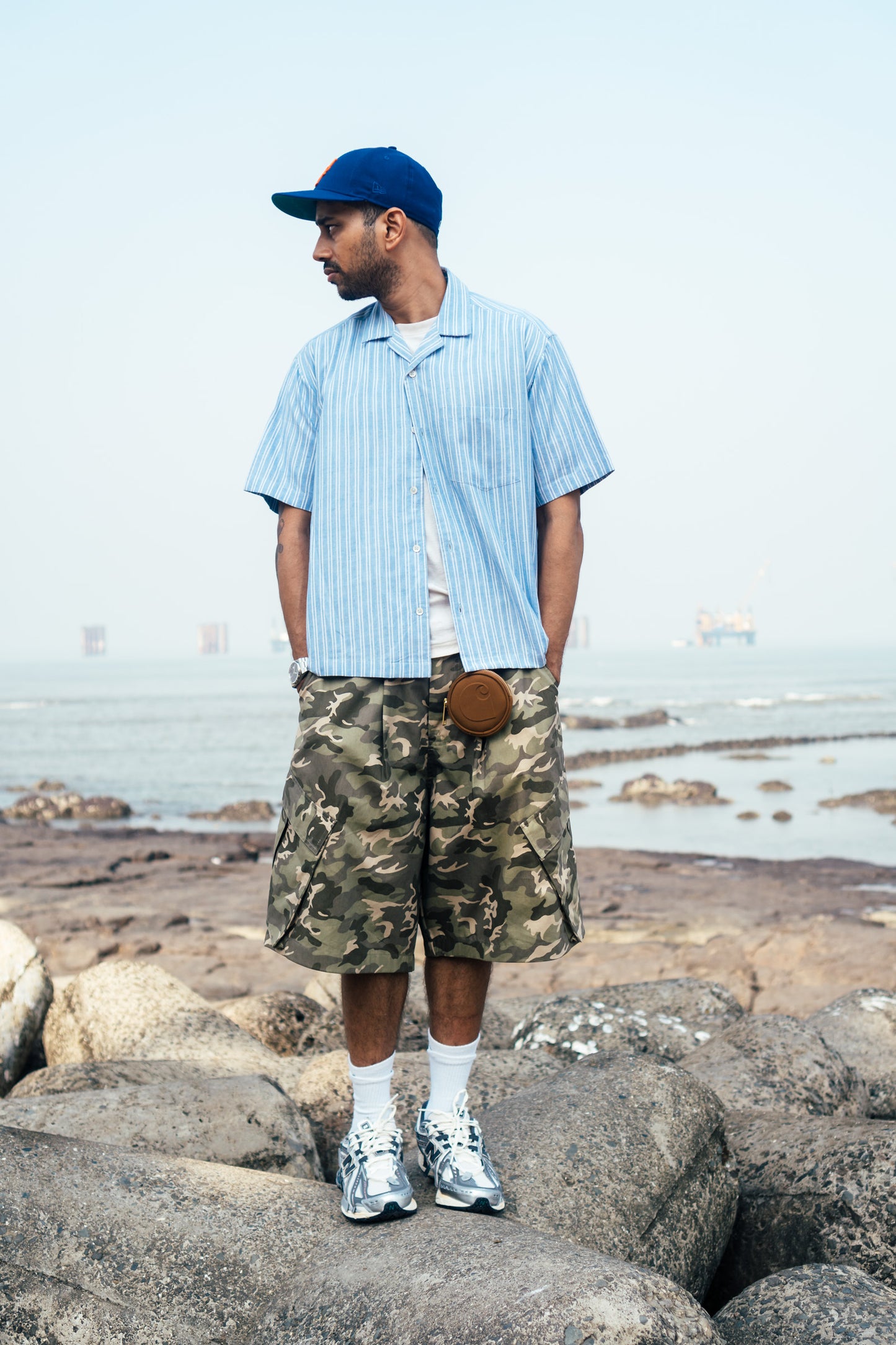 Balloon Cargo Shorts 'Woodland Camo'