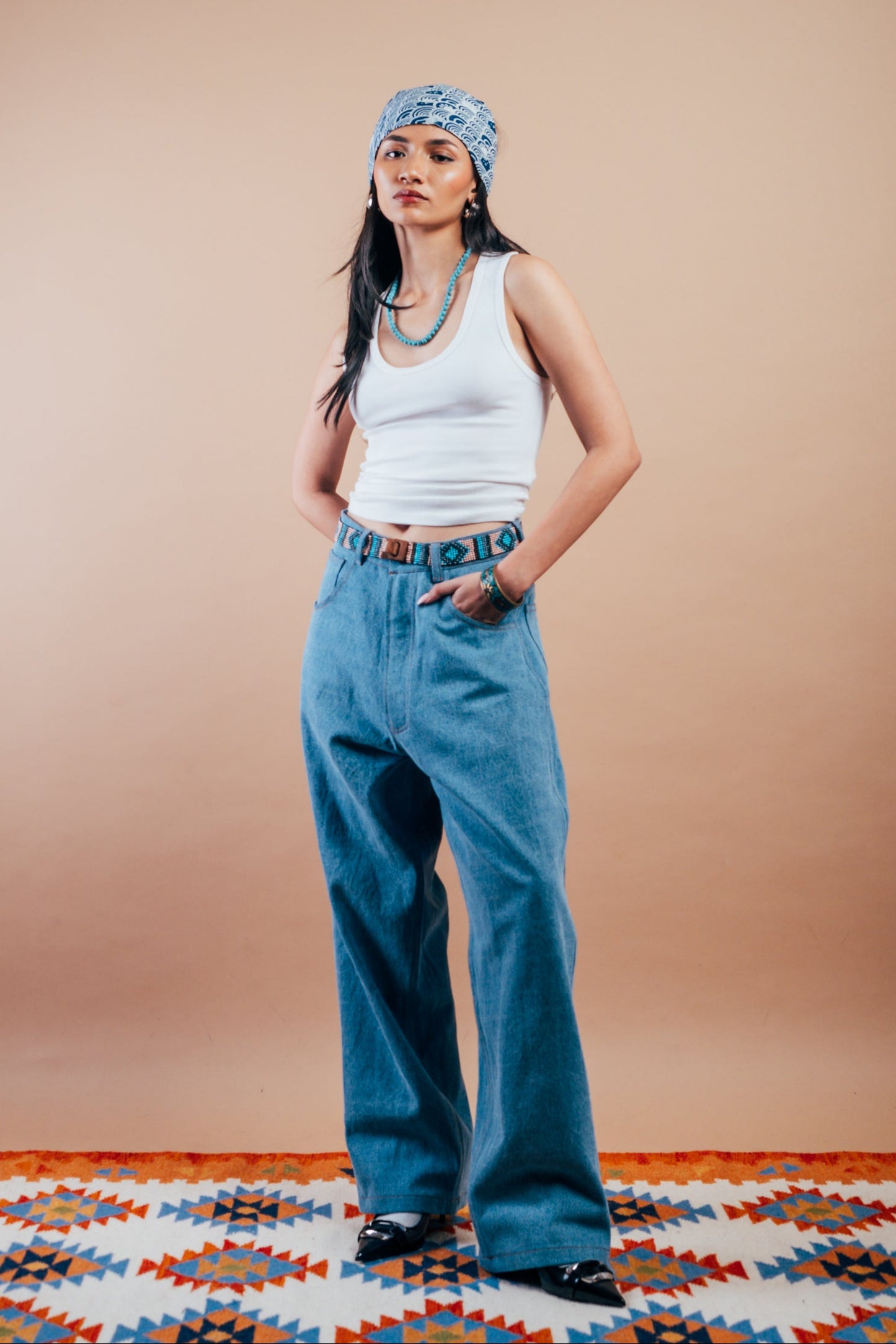 I'm A Star Straight Jeans 'Ice Wash'