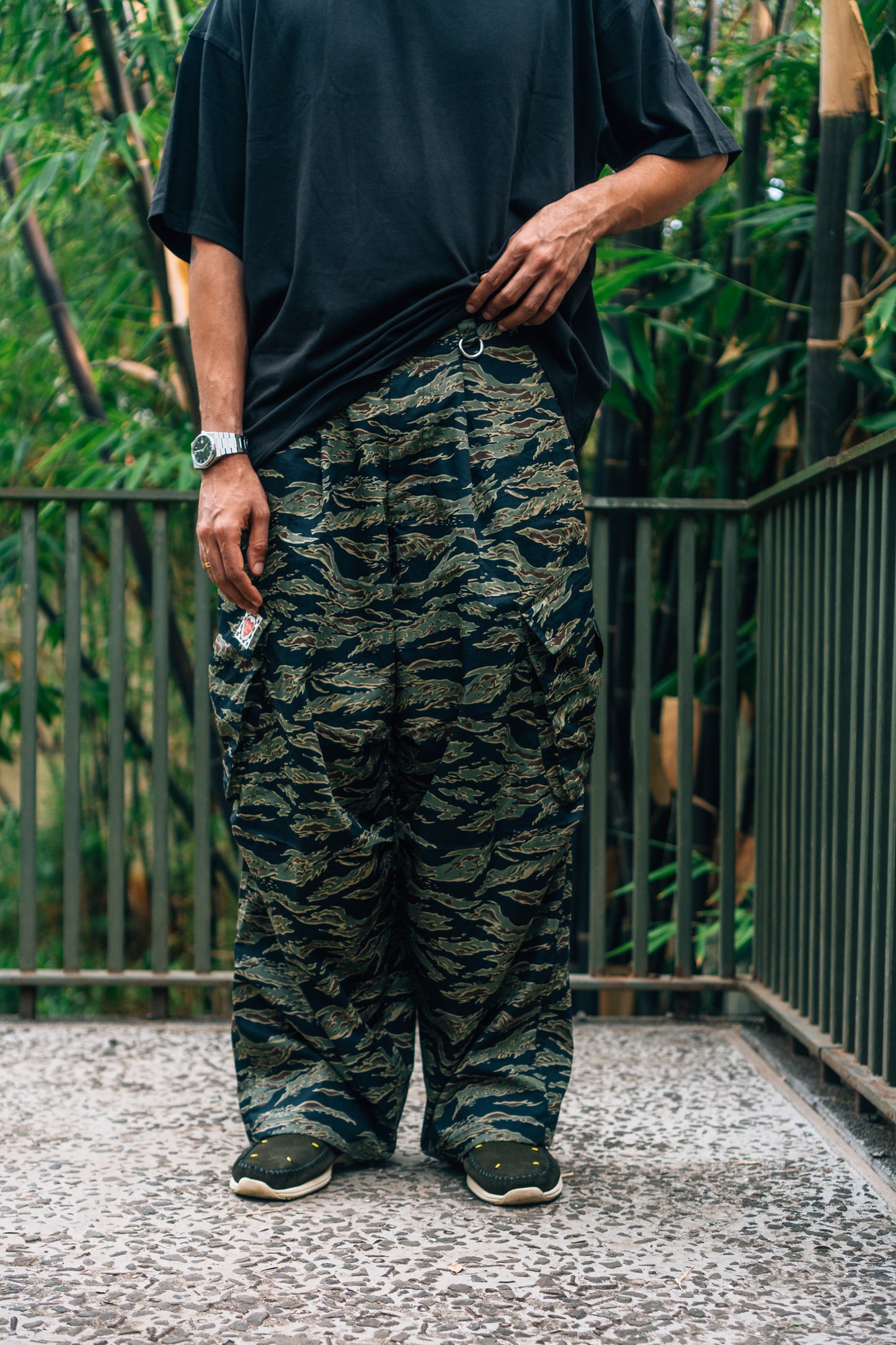 Cargo Pants 'Tiger Stripe Camo'