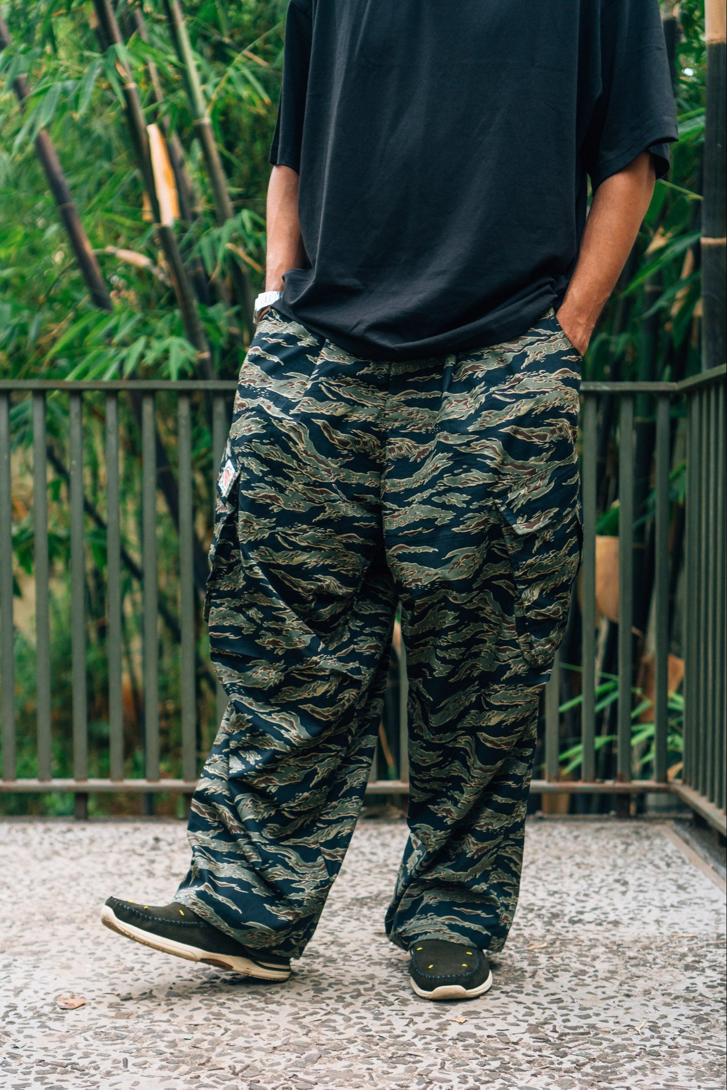 Cargo Pants 'Tiger Stripe Camo'
