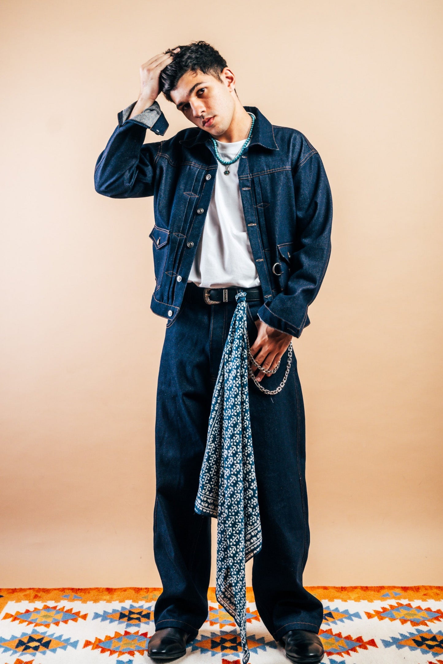 I'm A Star Straight Jeans 'Raw Indigo'