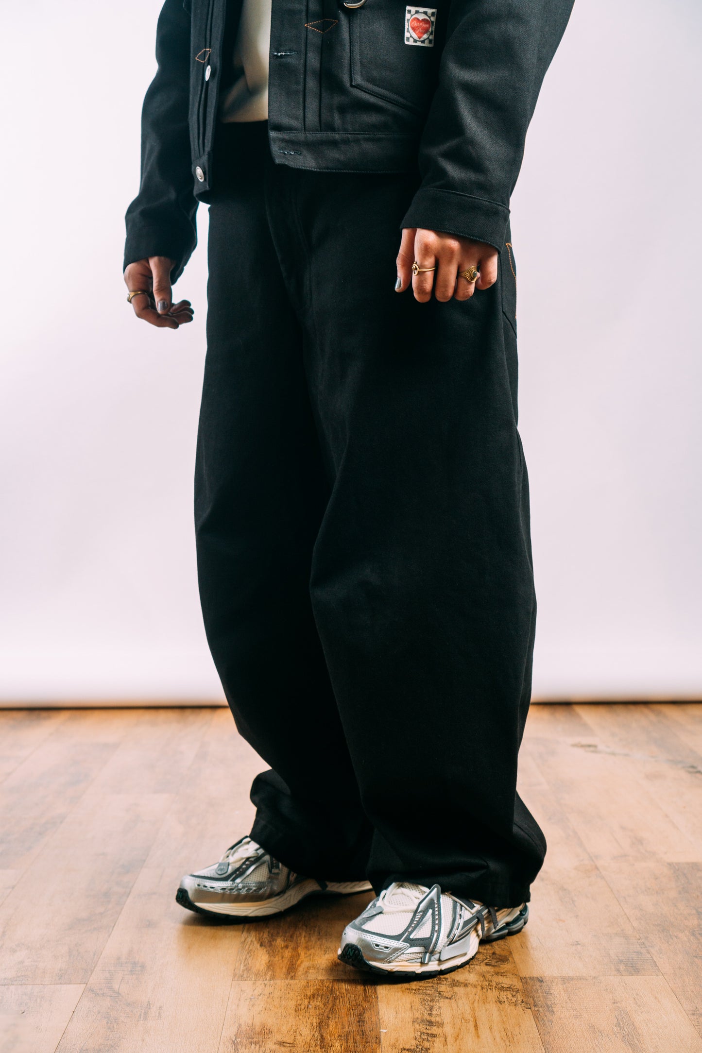 I'm A Star Horseshoe Jeans 'Jet Black'