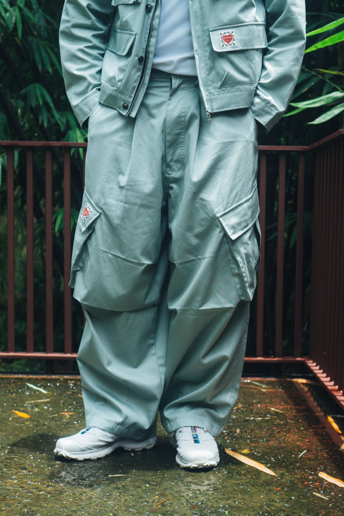 WR Balloon Cargo Pants 'Seafoam'