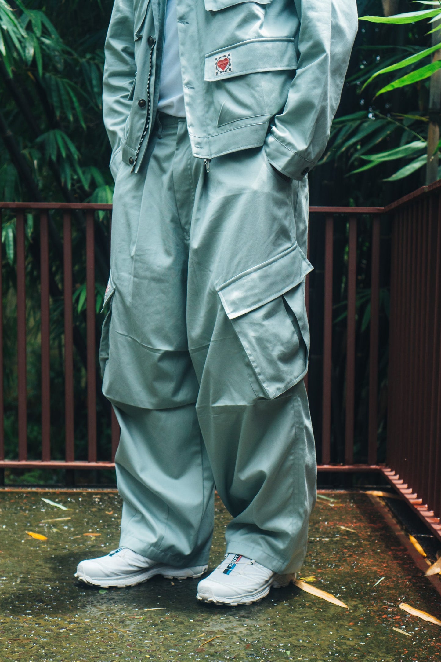 WR Balloon Cargo Pants 'Seafoam'