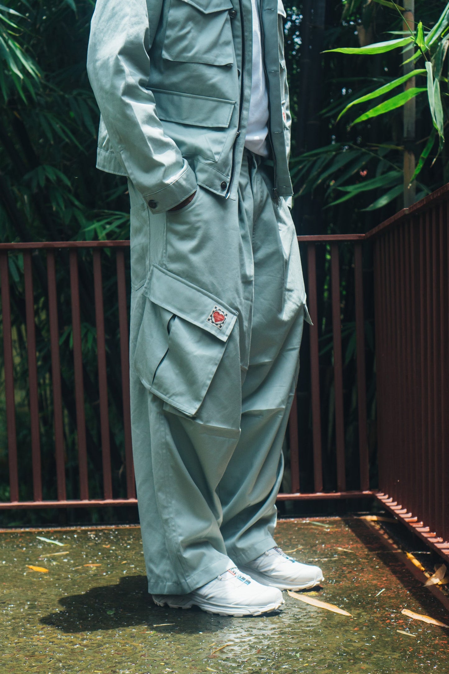 WR Balloon Cargo Pants 'Seafoam'