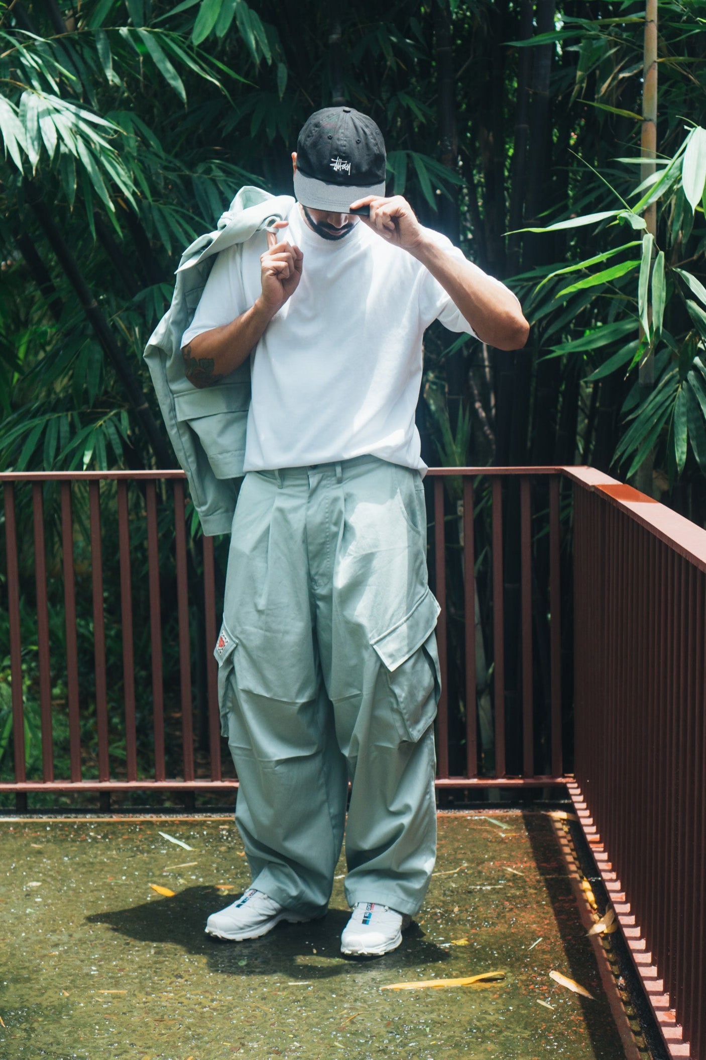 WR Balloon Cargo Pants 'Seafoam'