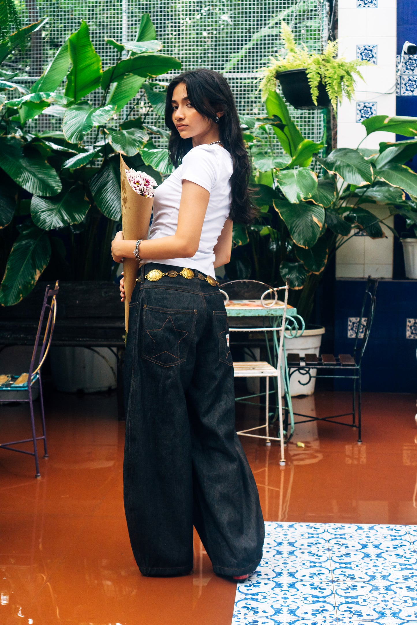 I'm A Star Horseshoe Jeans 'Raw Black'