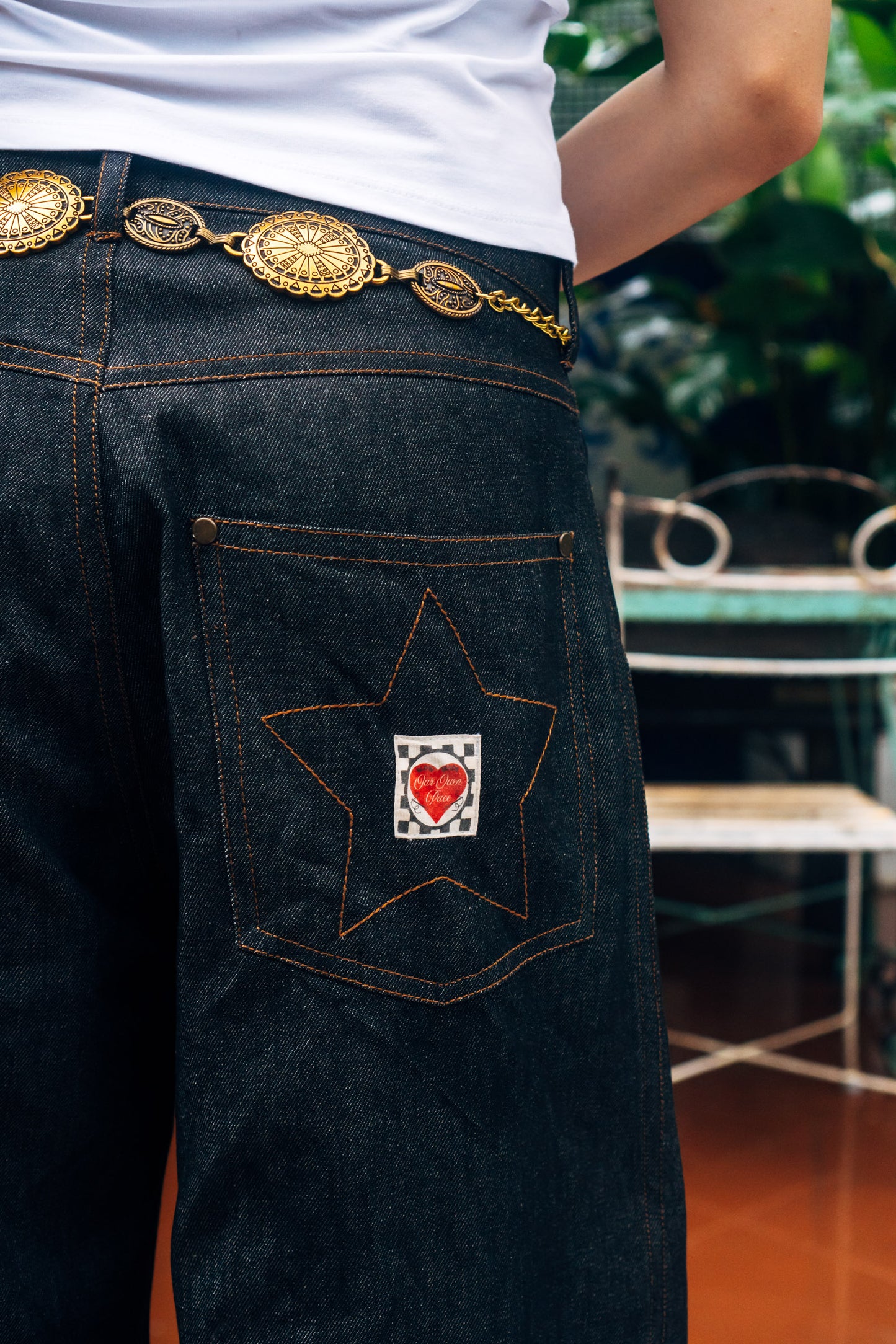 I'm A Star Horseshoe Jeans 'Raw Black'