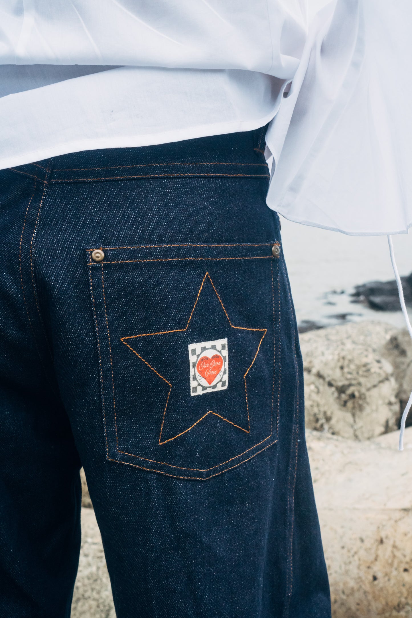 I'm A Star Horseshoe Jeans 'Raw Indigo'