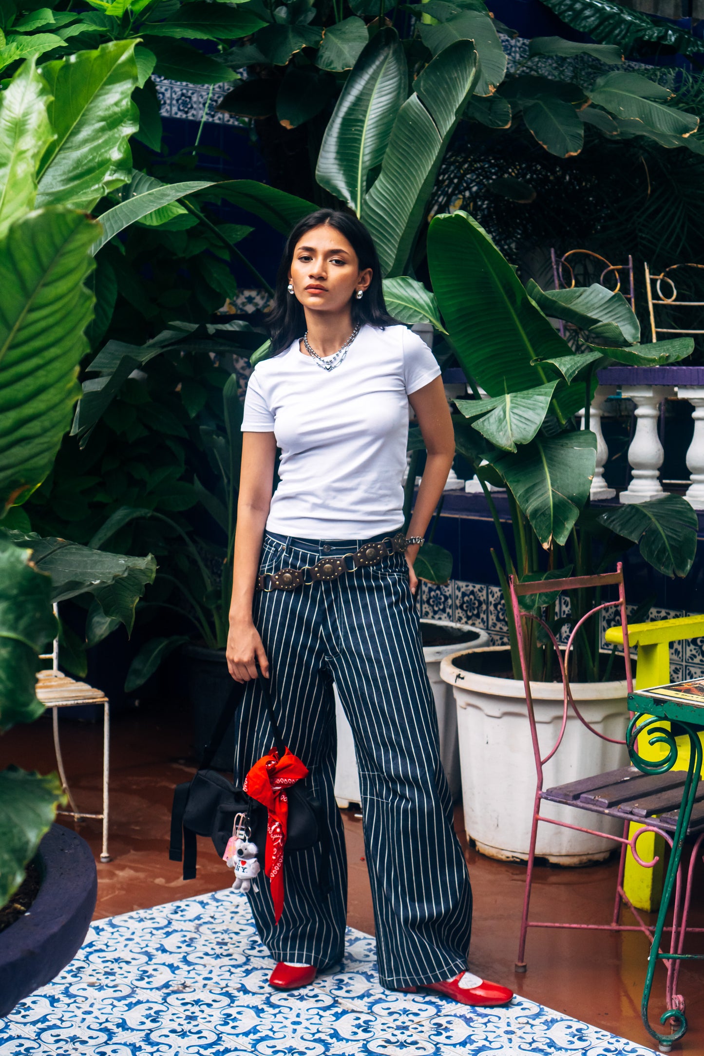 I'm A Star Horseshoe Jeans 'Railroad Stripe'