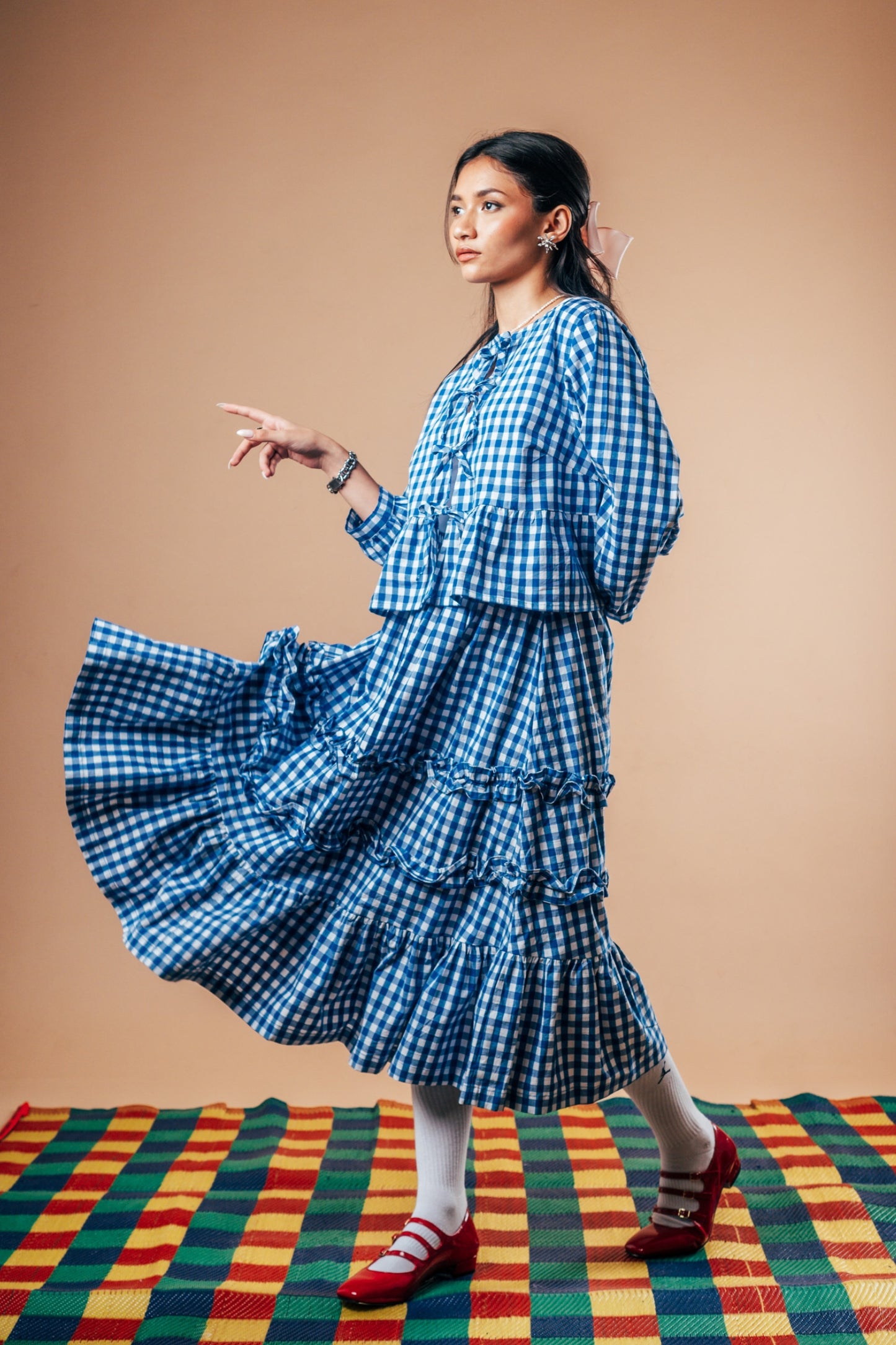 Ruffle Skirt 'Royal Blue'