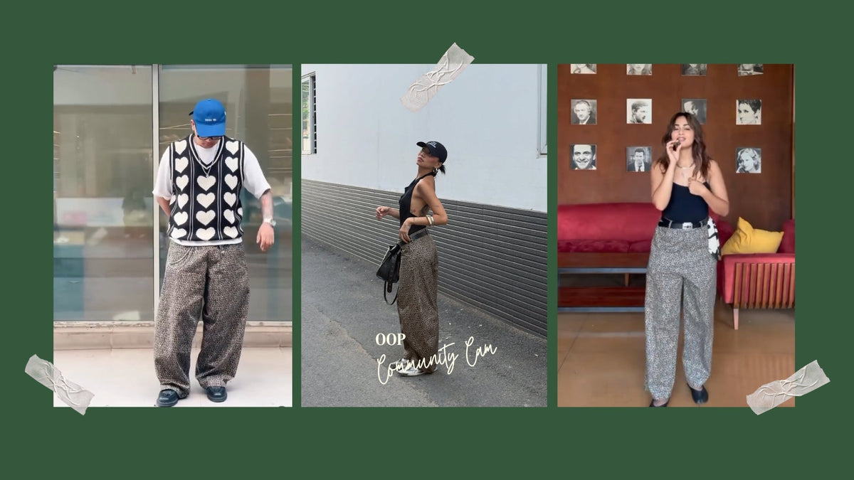 OOP Community Cam Ft OOP Horseshoe Pants 'Leopard Twill'