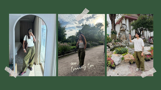 OOP Community Cam Ft OOP Balloon & Cargo Pants 'Olive Canvas'