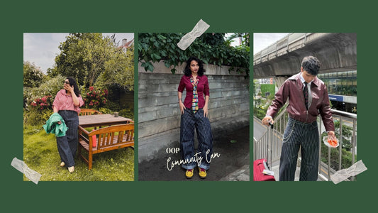 OOP Community Cam Ft Horseshoe Jeans 'Railroad Stripe'