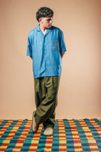 Balloon Pants 'Olive Canvas'
