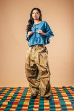Balloon Cargo Pants 'Desert Camo Ripstop'