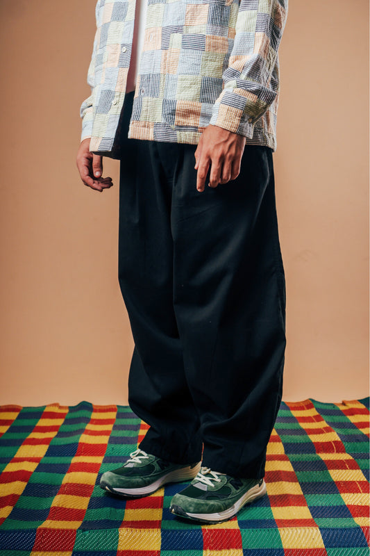 Balloon Pants 'Black Twill'