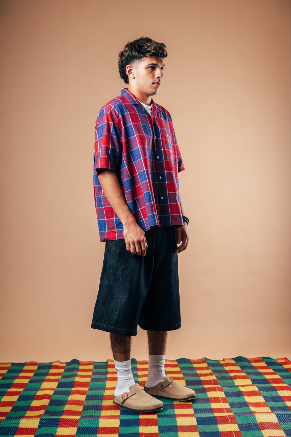 S/S Gather Shirt 'Spidey'