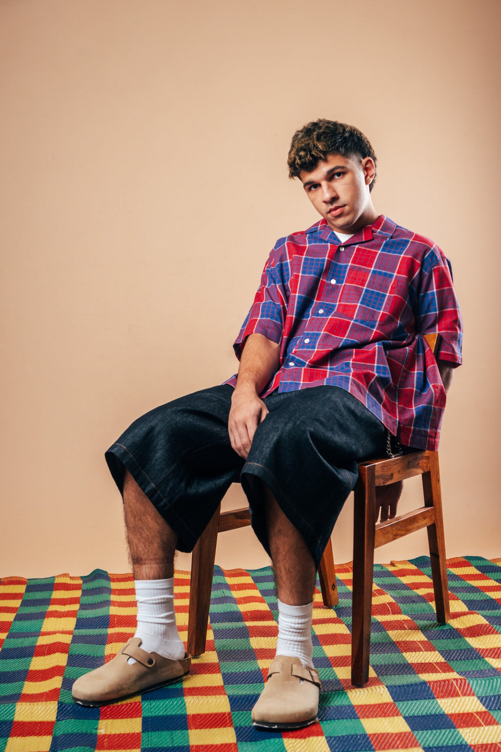 S/S Gather Shirt 'Spidey'