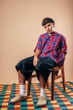 I'm A Star Jorts 'Raw Indigo'