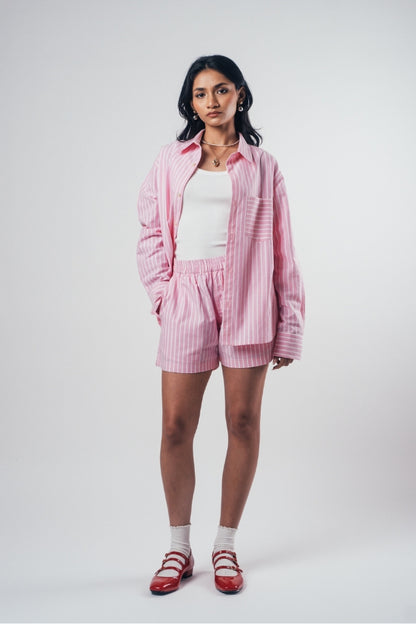 Sunday Morning Shirt 'Bubblegum Pink'
