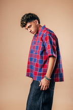 S/S Gather Shirt 'Spidey'