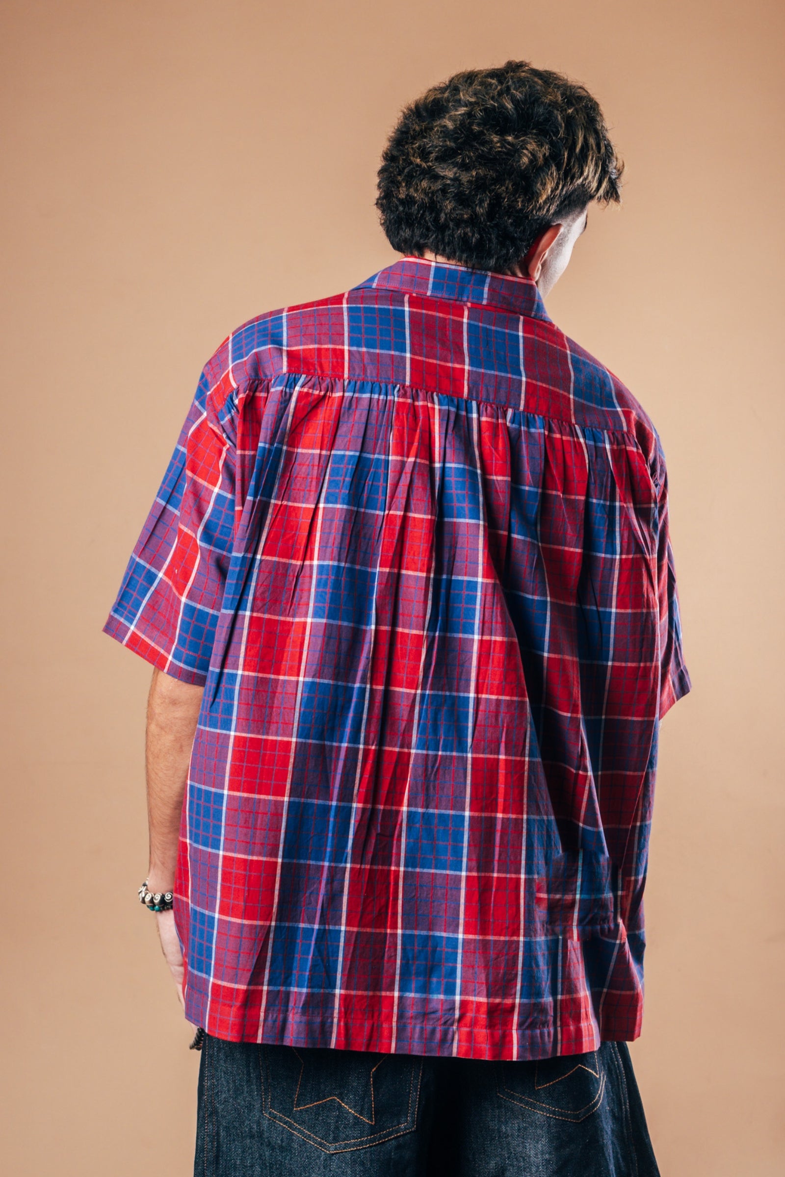 S/S Gather Shirt 'Spidey'