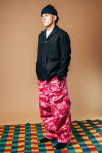 Balloon Cargo Pants 'Pink Camo'