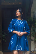 Dahlia Dress 'Royal Tiedye'