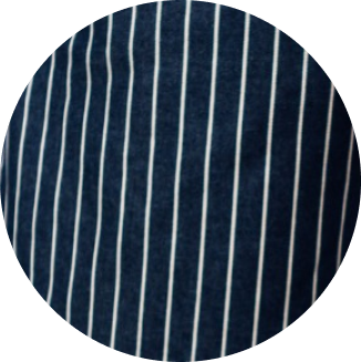 I'm A Star Horseshoe Jorts 'Railroad Stripe'