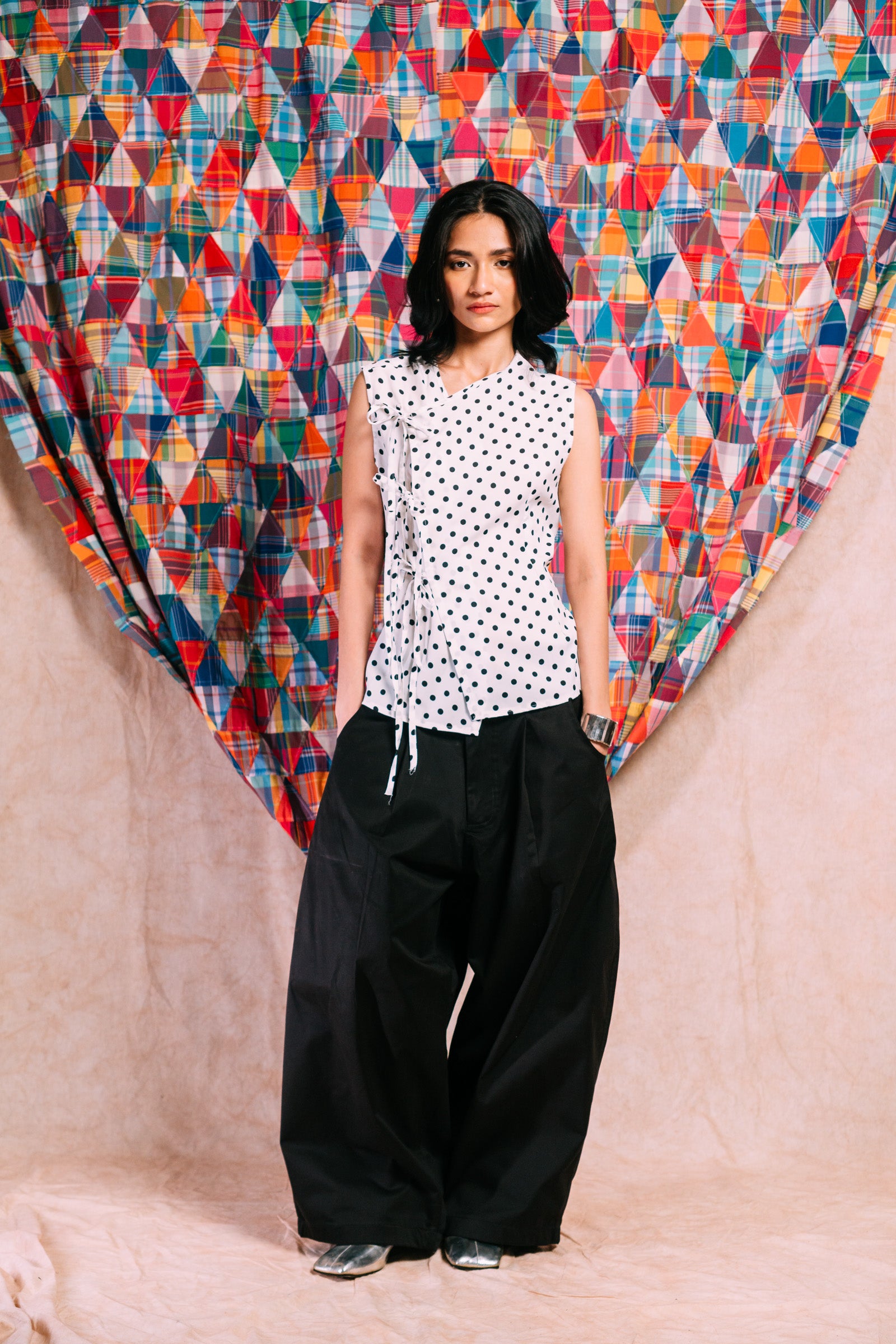 Really Wide Pants 'Black Twill'