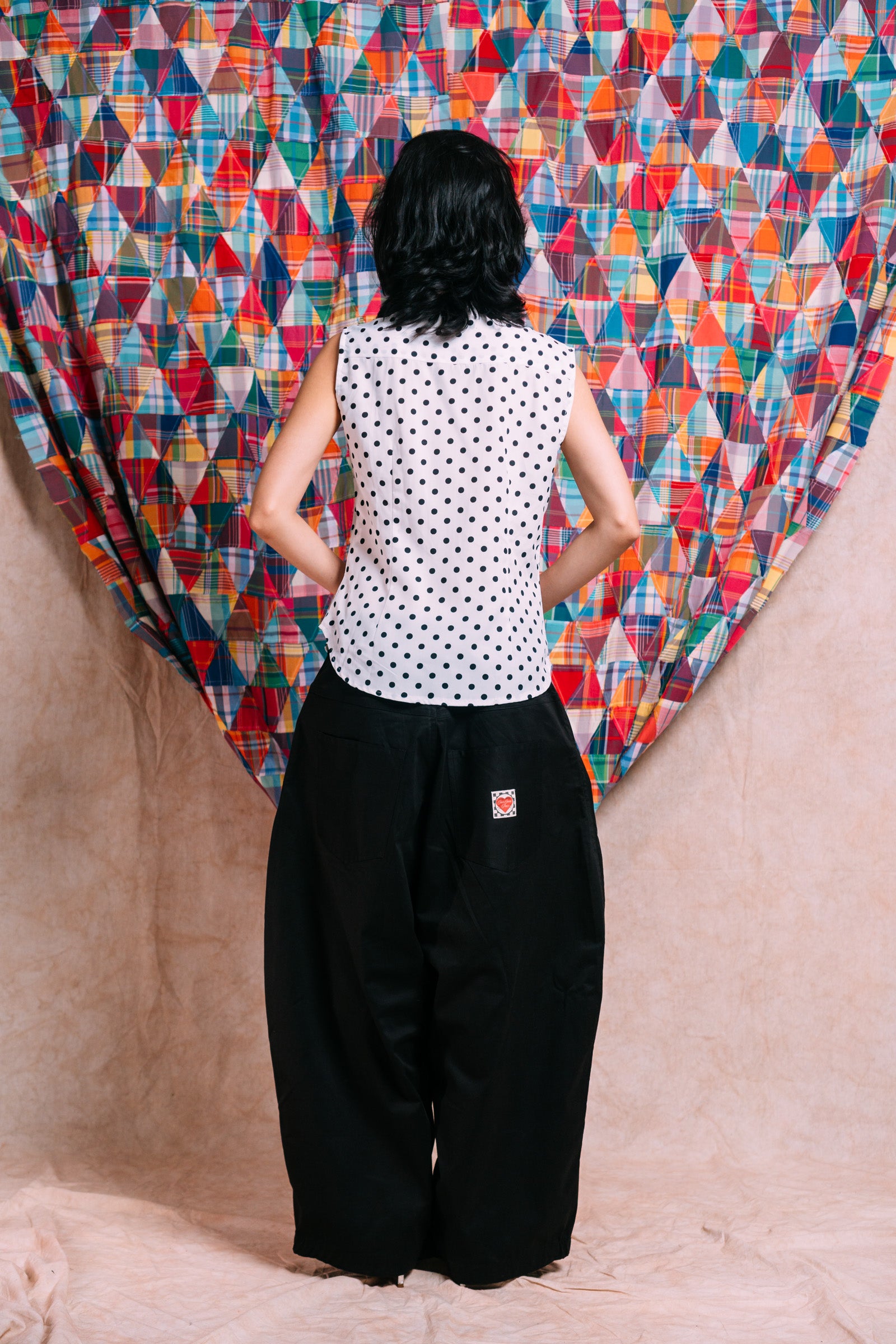 Really Wide Pants 'Black Twill'