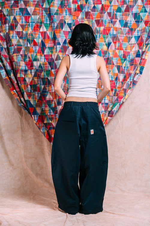 Really Wide Pants 'Navy Twill'