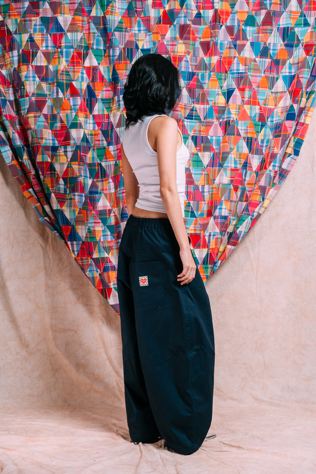 Really Wide Pants 'Navy Twill'