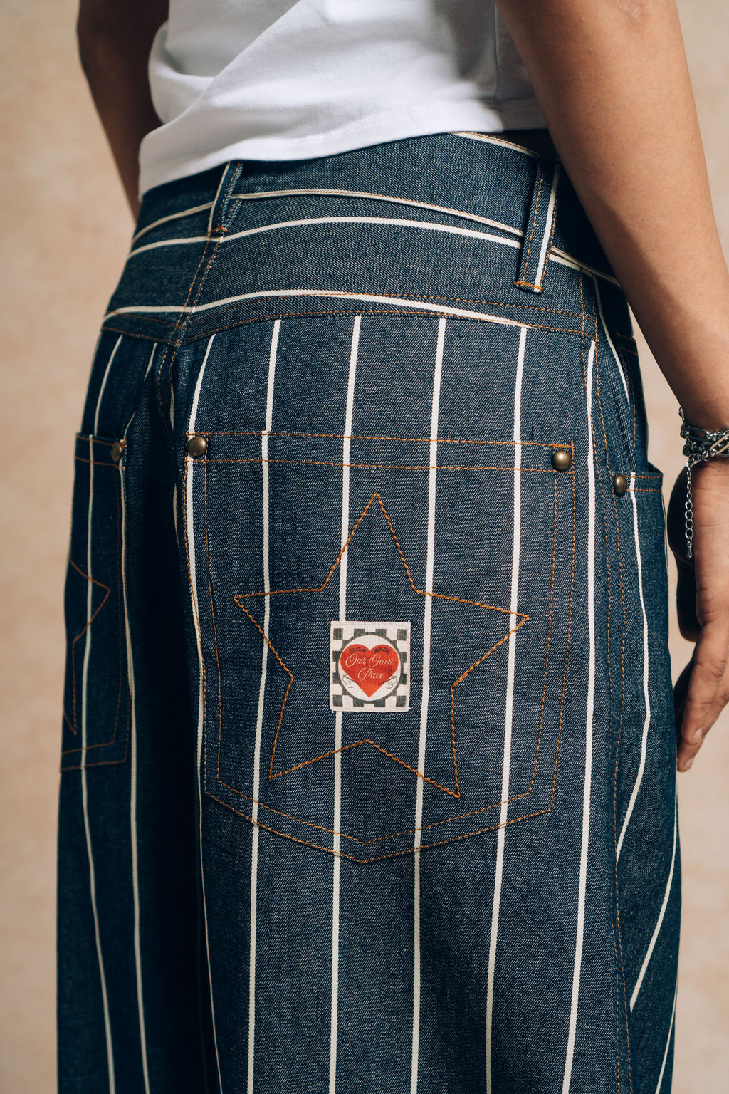 I'm A Star Horseshoe Jeans 'Railroad Stripe 2.0'