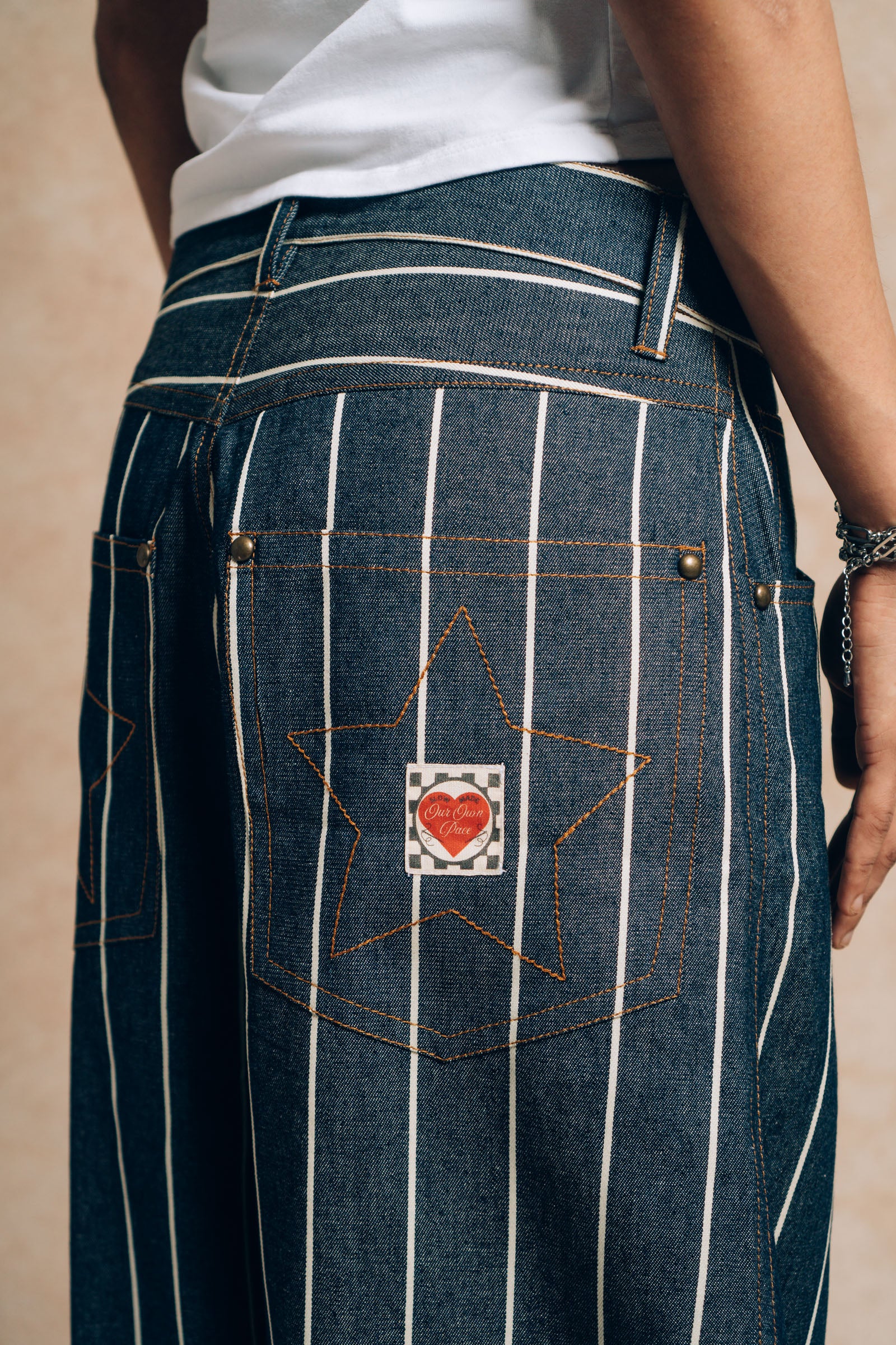 I'm A Star Horseshoe Jeans 'Railroad Stripe 2.0'