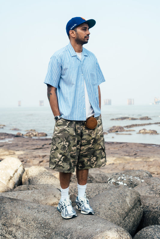 Balloon Cargo Shorts 'Woodland Camo'