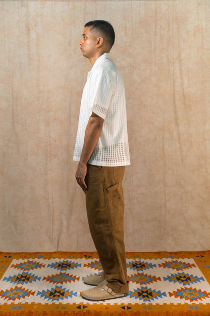 S/S Camp Shirt 'Cloud Khadi'