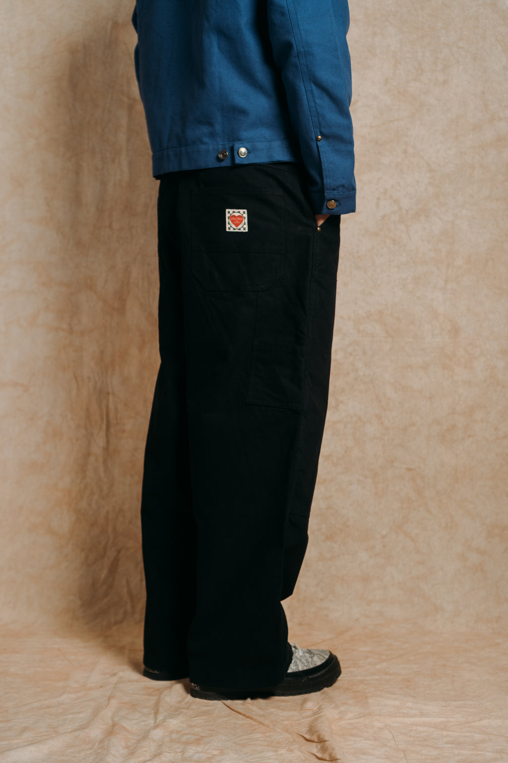 Carpenter Work Pants 'Black Canvas'