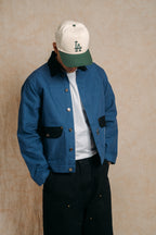 Canvas Work Jacket 'French Blue'