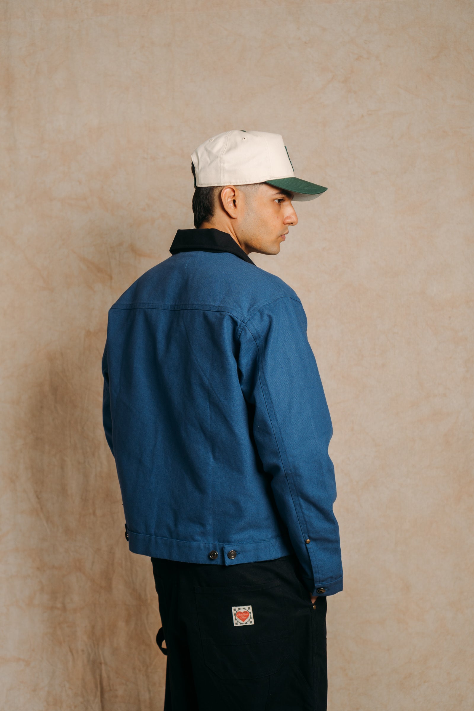Canvas Work Jacket 'French Blue'